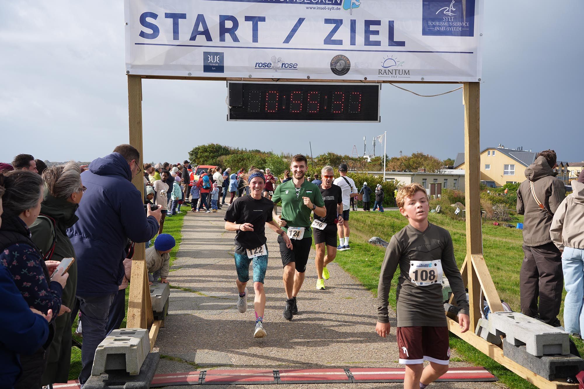 Läufer beim Run ums Rantumbecken 2026