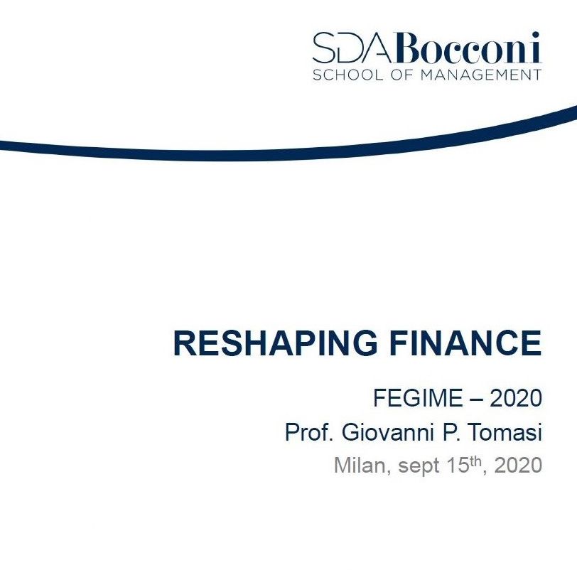 MANAGING FINANCE UNDER UNCERTAINTY