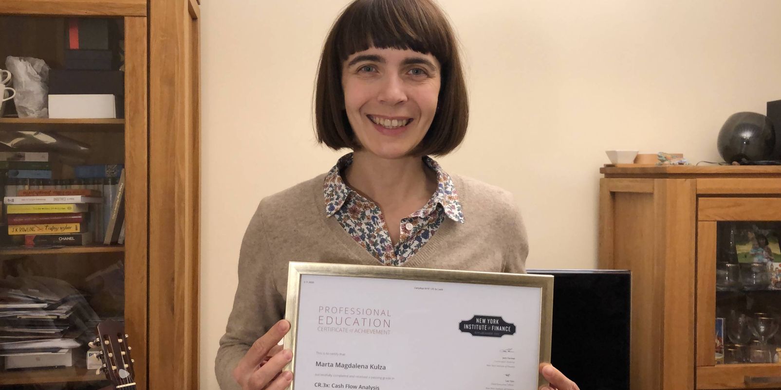 The First FEGIME edX Graduate