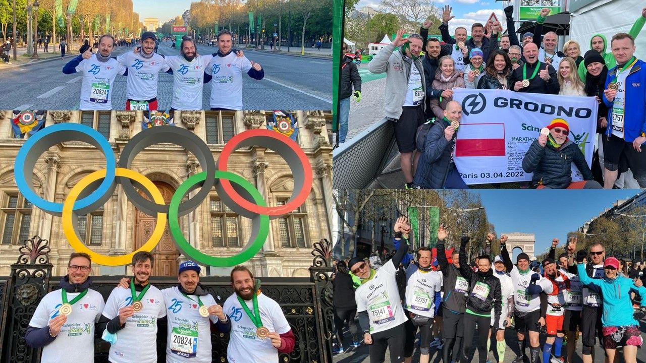 FEGIME AT THE PARIS MARATHON