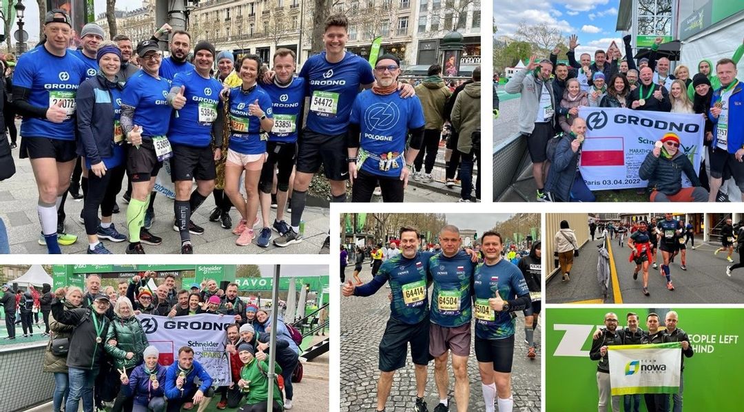 FEGIME AT THE PARIS MARATHON