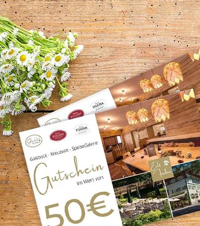 Gutschein im Wert von 50 Euro