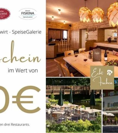 Gutschein im Wert von 50 Euro.